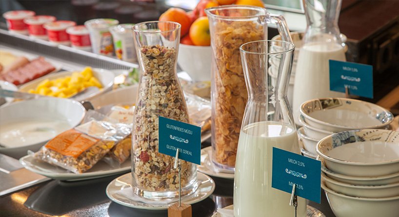 Victory Guest House breakfast buffet