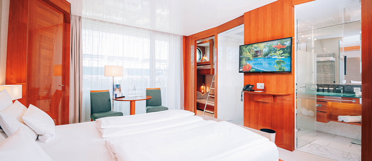Hotel Victory Therme Erding Panorama Aussenkabine