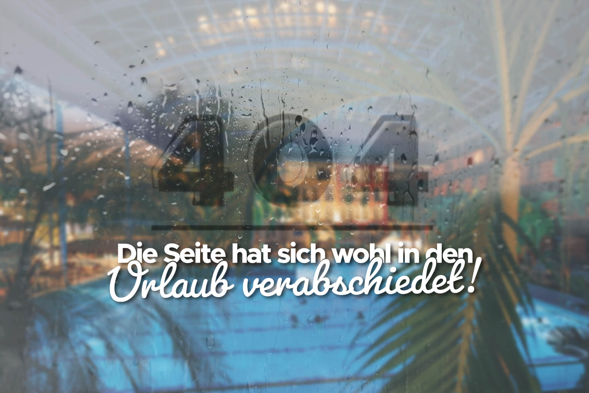 404-Seite der Therme Erding.