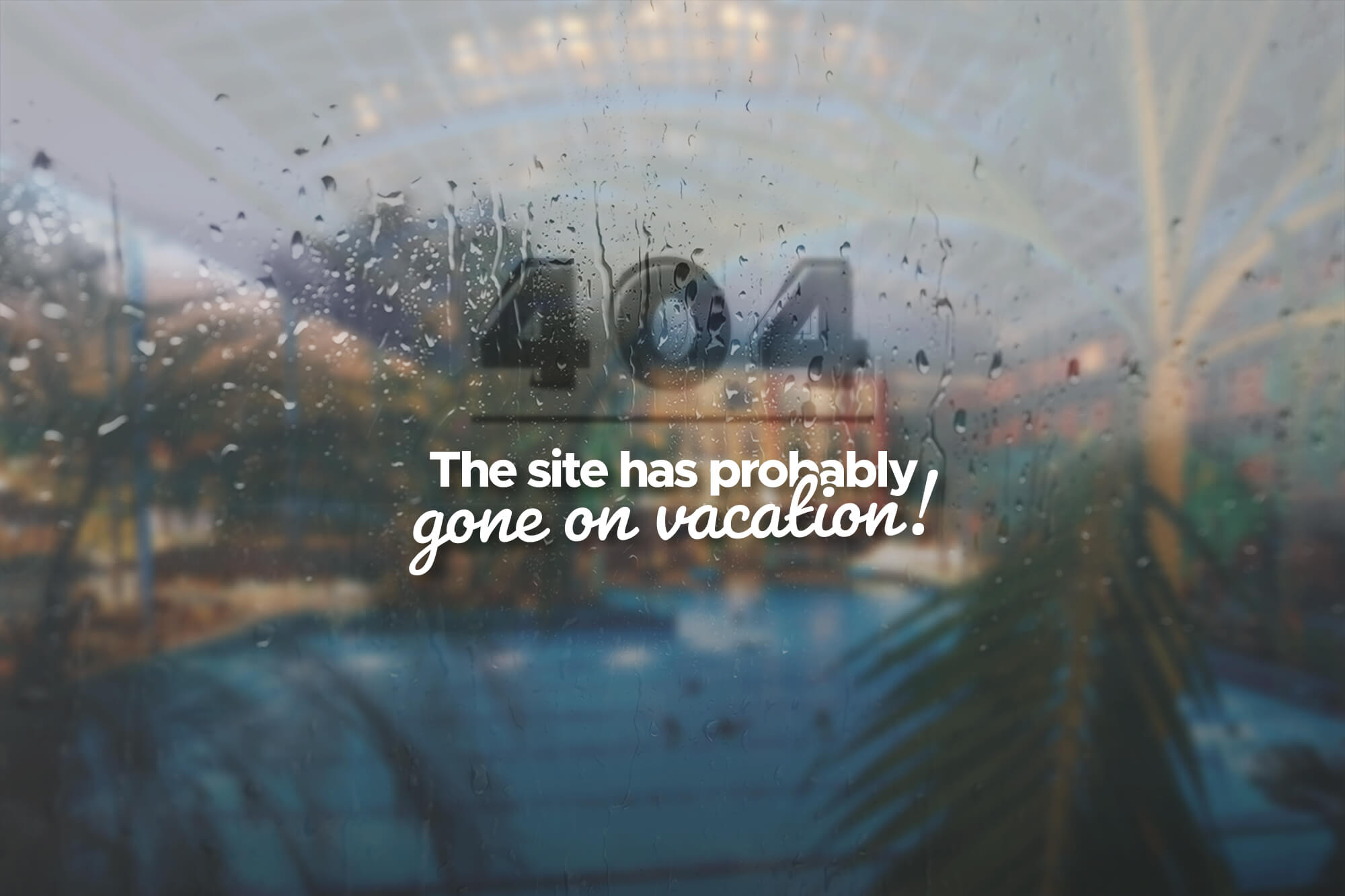 404-page of the Therme Erding.