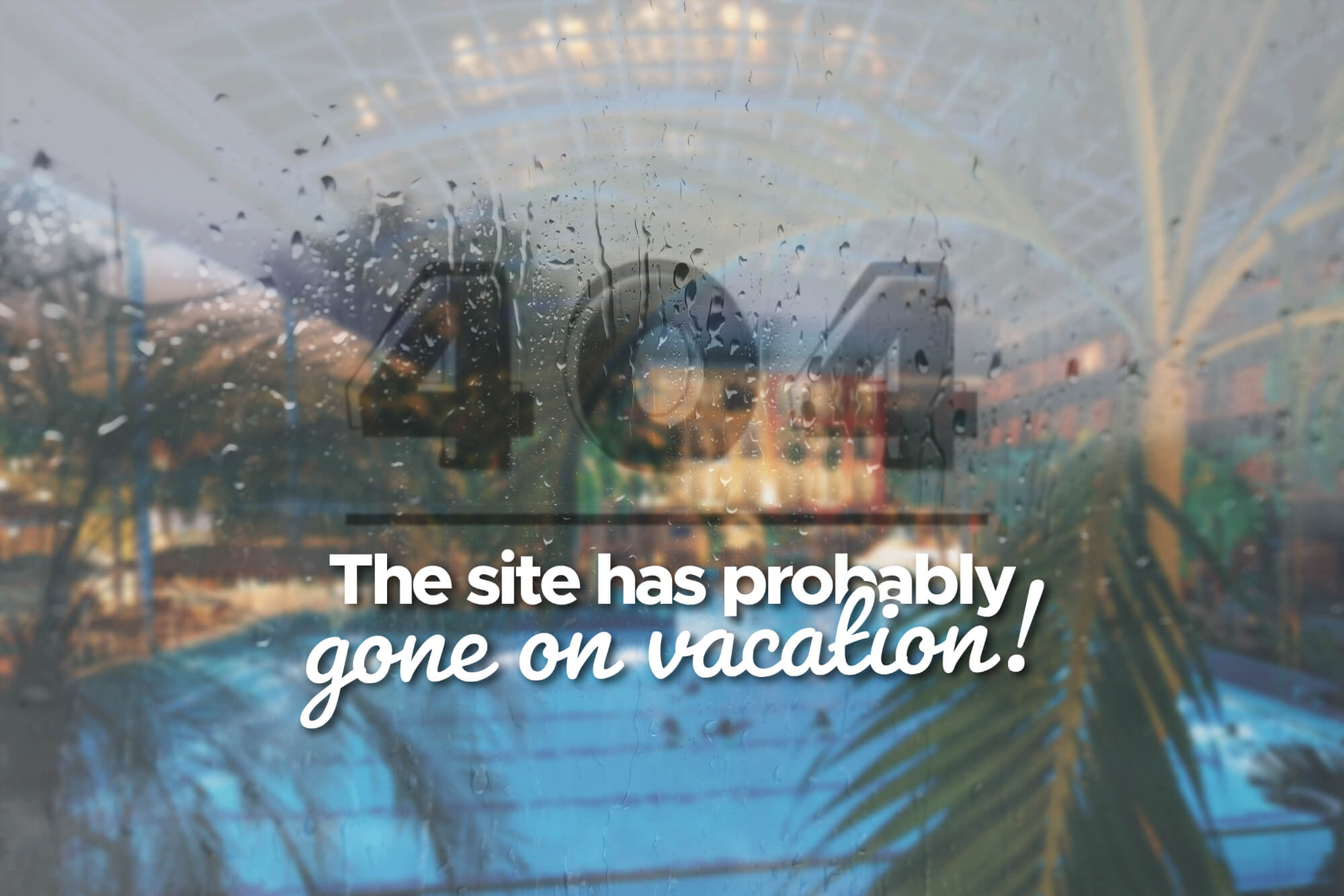 404-page of the Therme Erding.